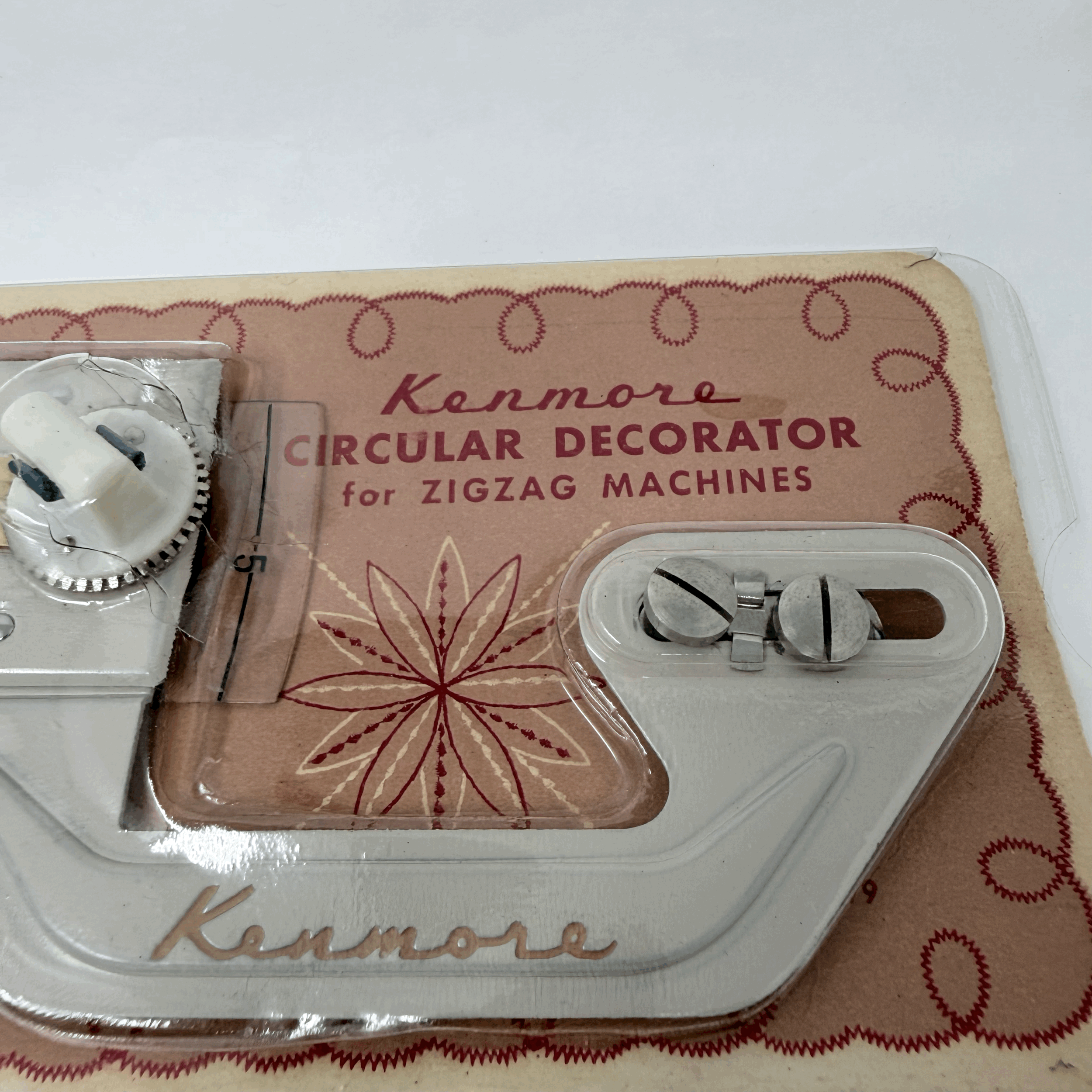 Vintage Kenmore Circular Decorator For Zig Zag Machines - In Original Packaging