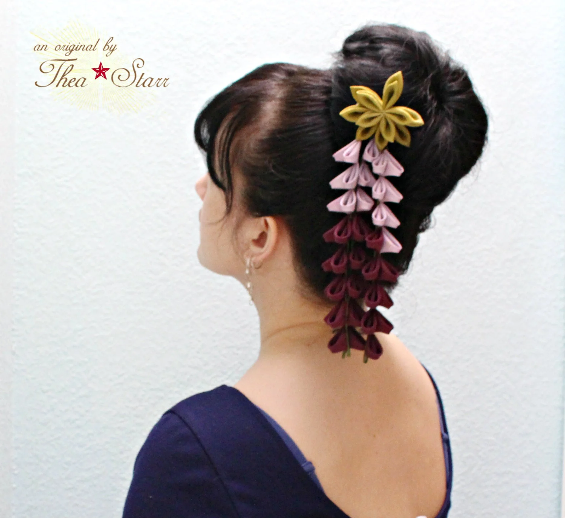 Wisteria Kanzashi - Thea Starr 