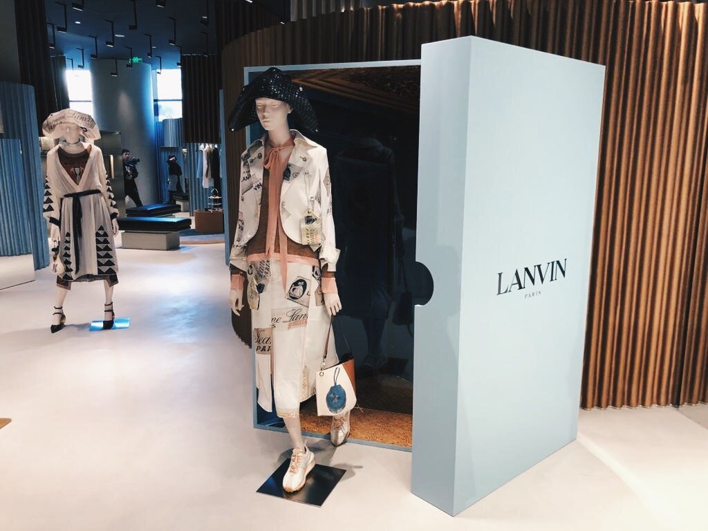 Lanvin store installation by Sander Gee