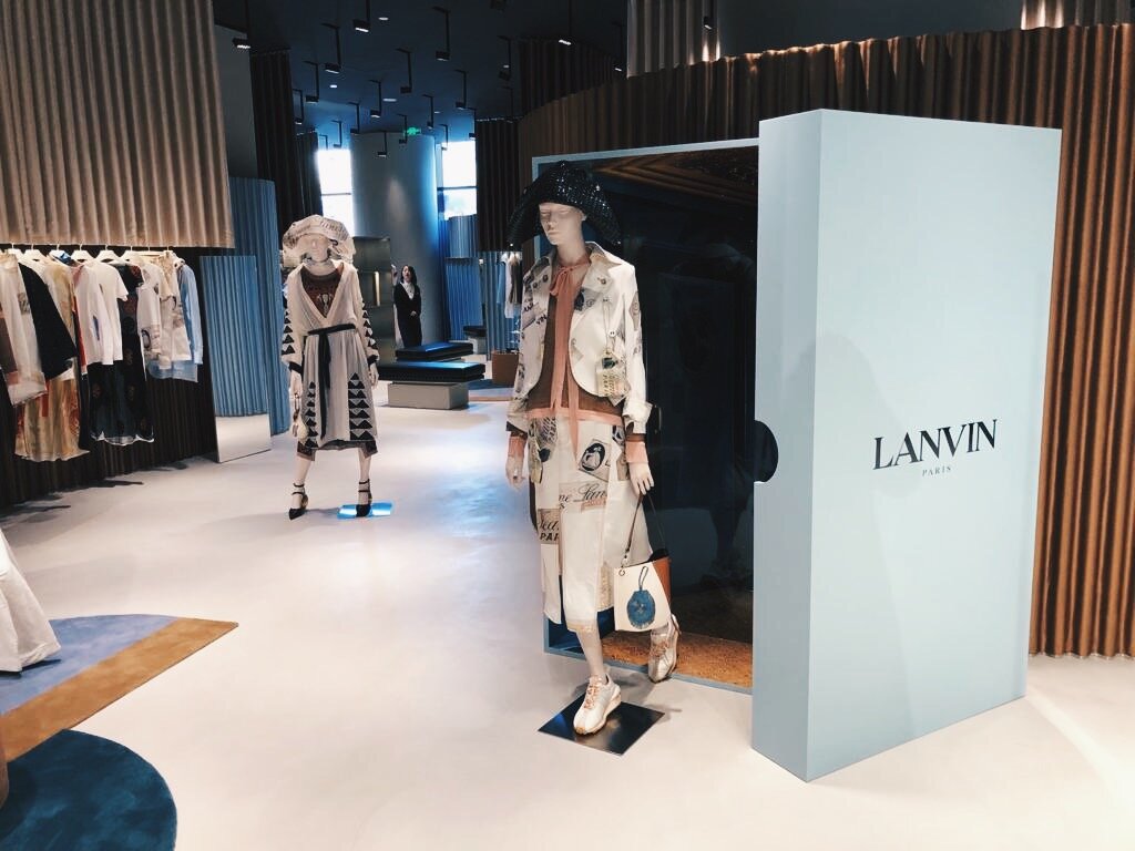 Lanvin store installation by Sander Gee