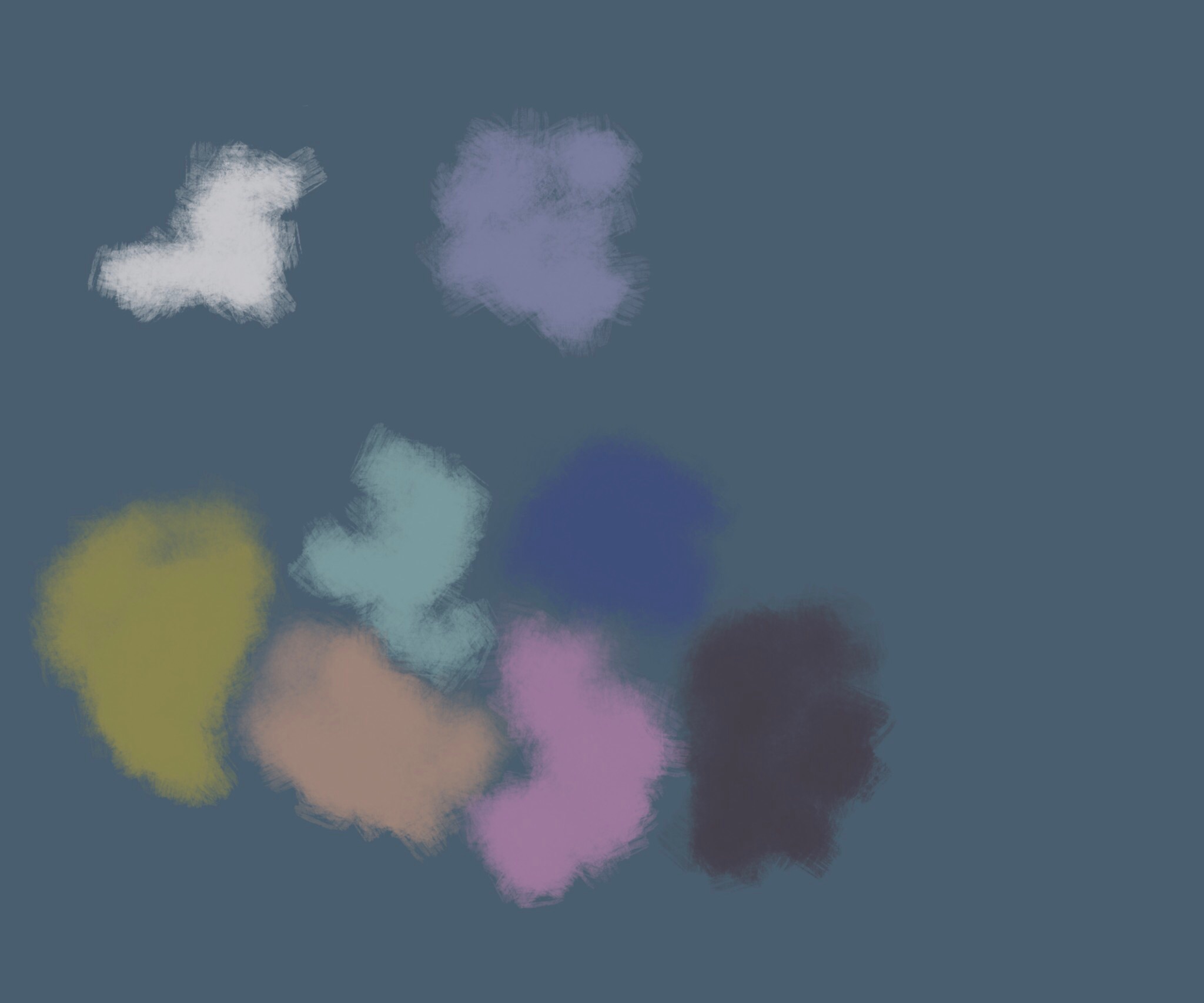 blobby clouds