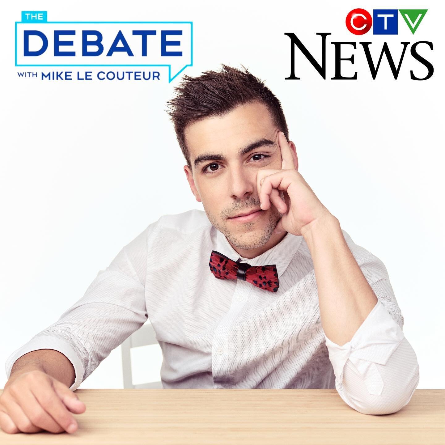 Tonight I will be appearing on the NEW show @ctvnews with @mikelecouteur The show will air live from 6PM-7PM ET on @ctvnews ! We'll be debating the top three most talked about stories of the day.

#ctvnews #ctv #mikelecouteur #debate #debates #newsup