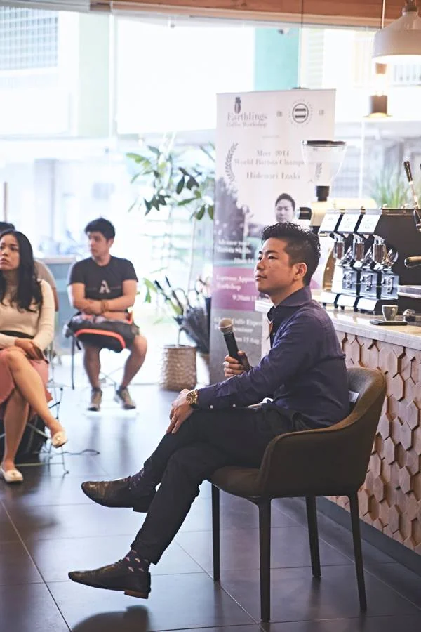Welcome World Barista Champion Hidenori Izaki 