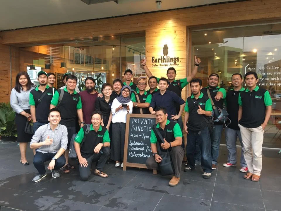 Indonesia-Sarawak Coffee events in Earthlings 