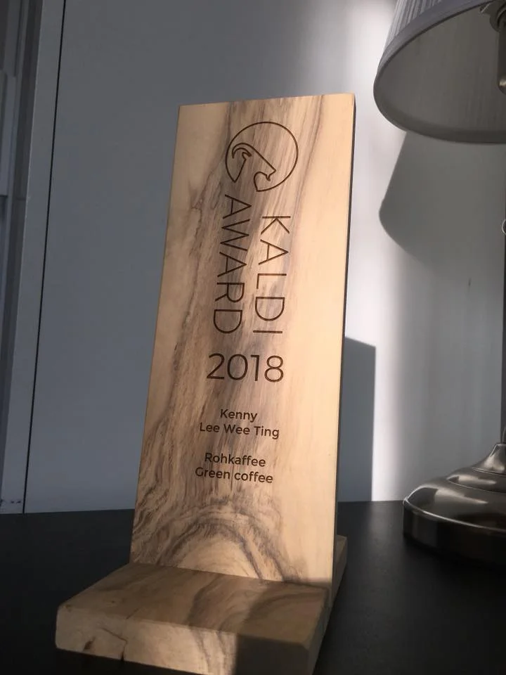 Kaldi Award Received at the Stuttgart Coffee Summit