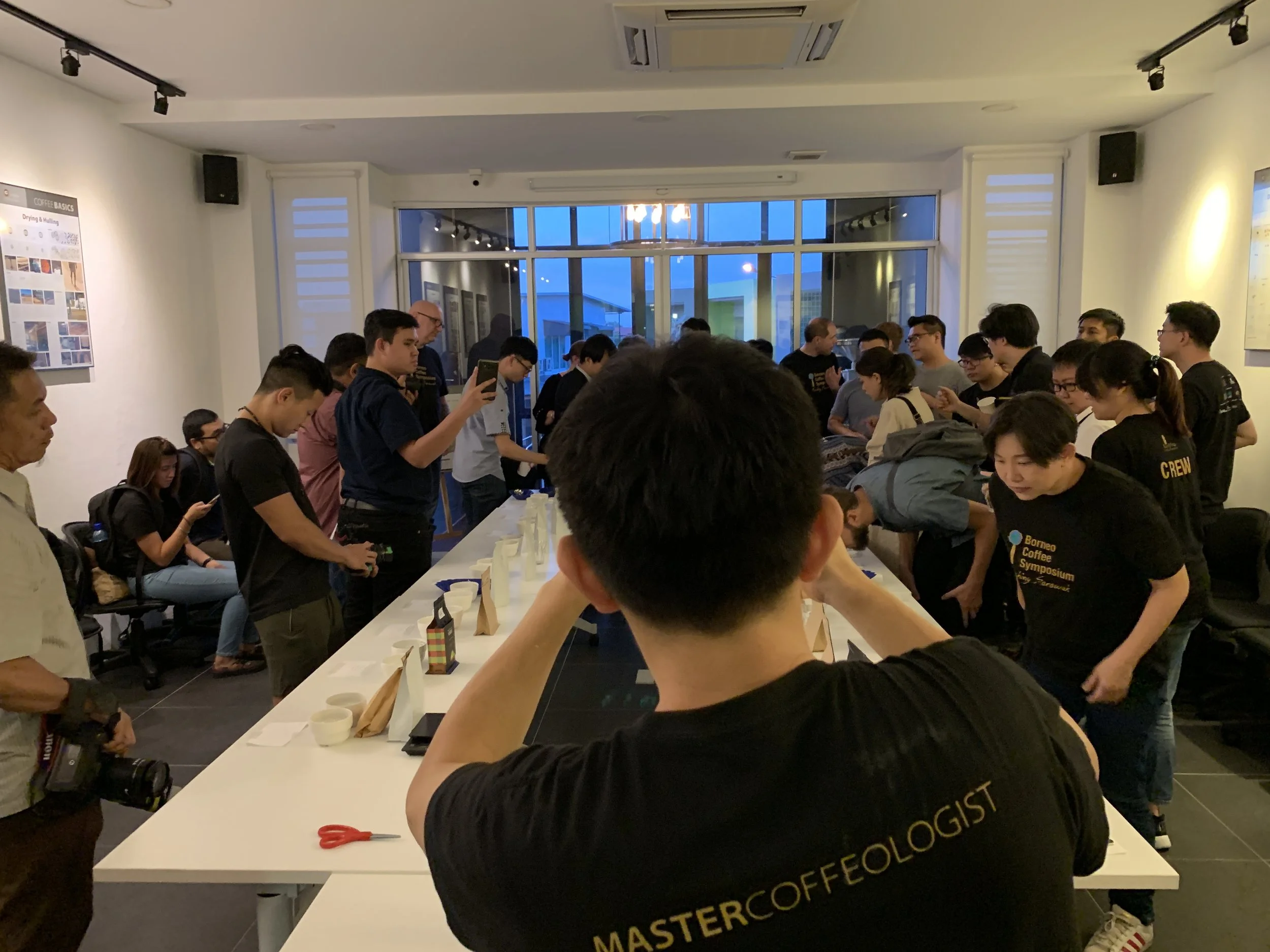 Cross Species Cupping at Earthling’s New Coffee Classroom