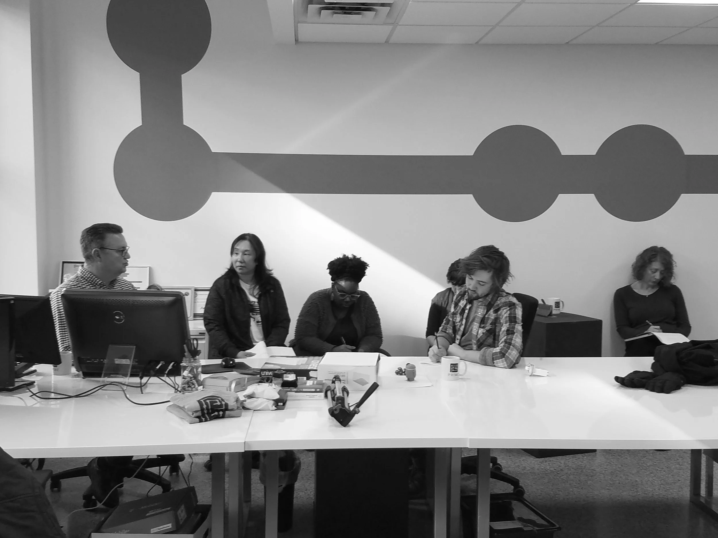 Interviewing C&amp;W clients in their workplace