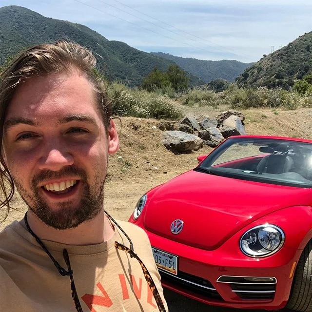 Convertible shorts to match the convertible VW beetle!
