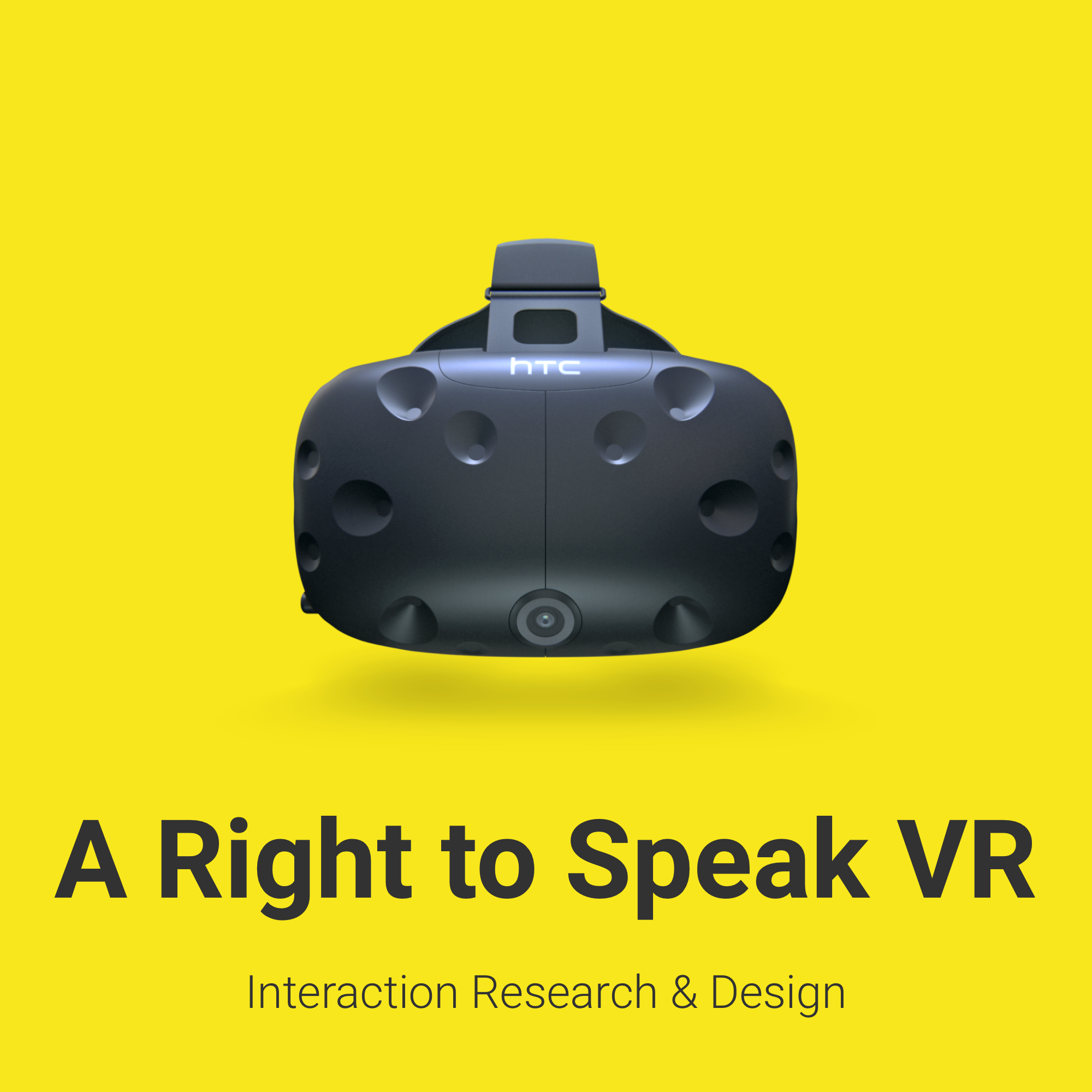 Right to speak VR interaction research and design .png