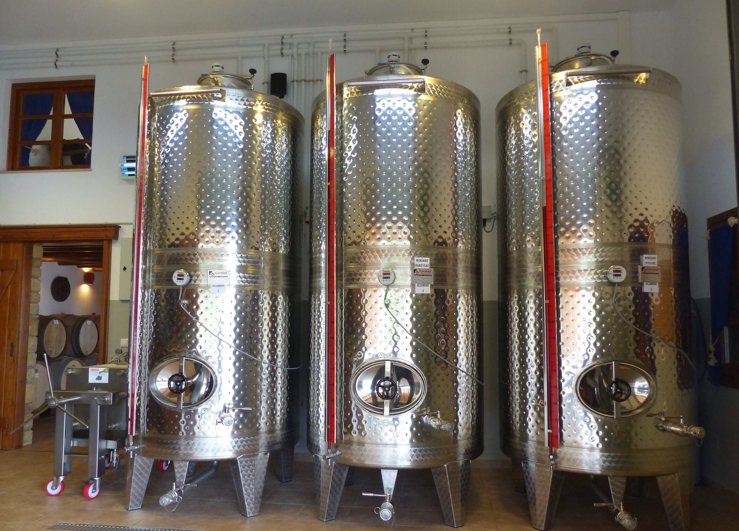 lipsi winery vats