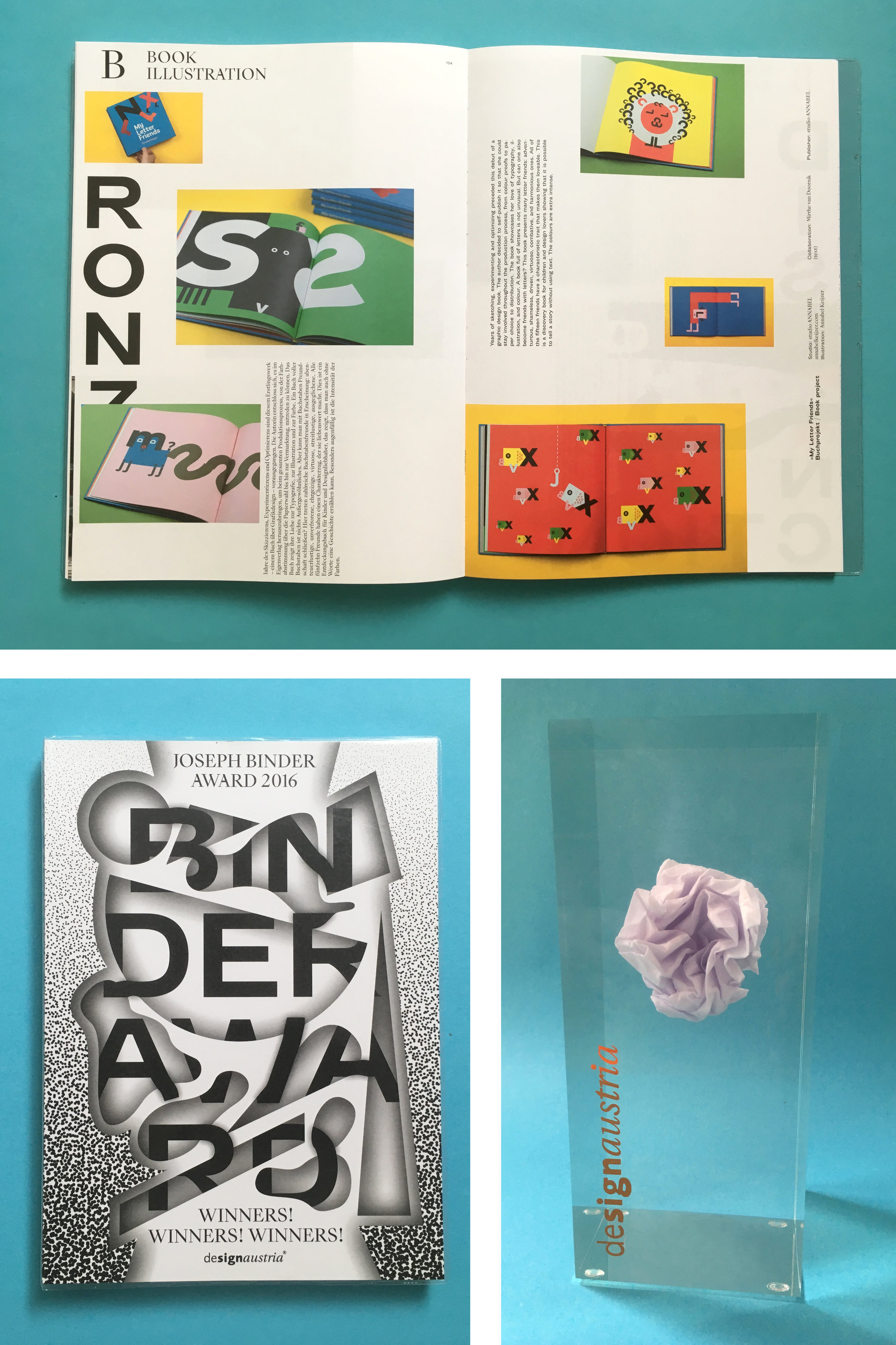 Honored to receive this wonderful award and catalog publication! #JBA16