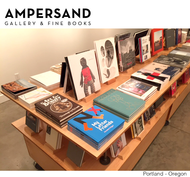 MY LETTER FRIENDS ARE STILL TRAVELING Just arrived in the USA: Proud that the book is featured at Ampersand Gallery Portland, Oregon. ampersandgallery