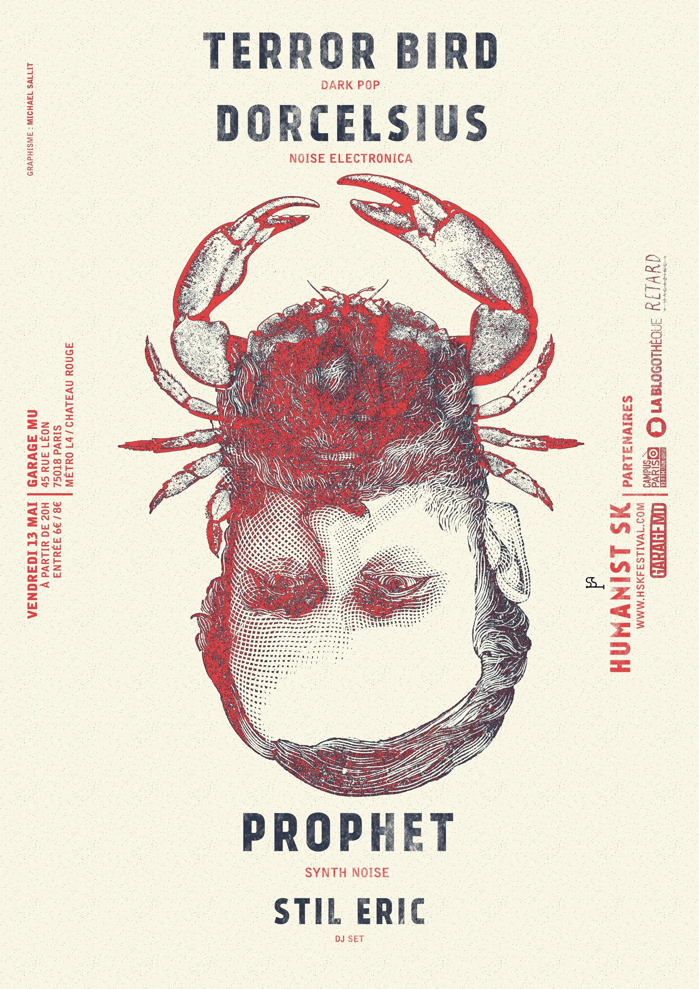 Humanist S.K Festival : Terror Bird + Dorcelsius + Prophet + Stil Eric
