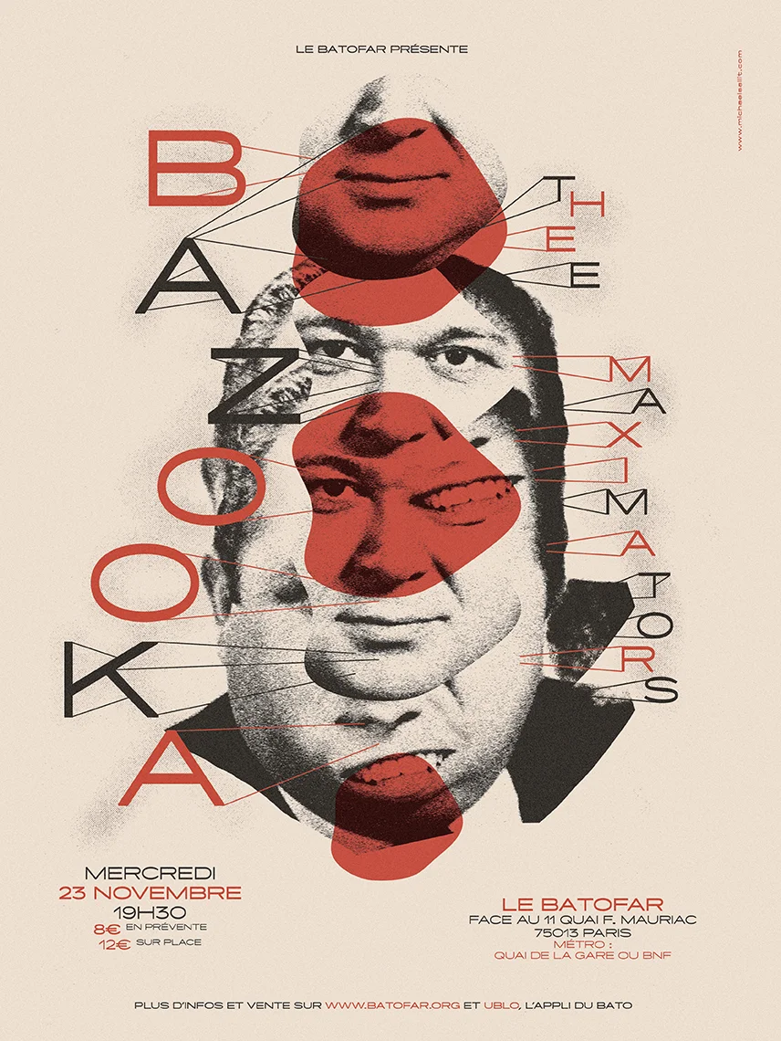 Bazooka + Thee Maximators / Le Batofar