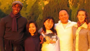 Ahmed Dickinson, Satoko Fukuda, Miho Sanou, Phuong Ngyen and Rosie Mayhew