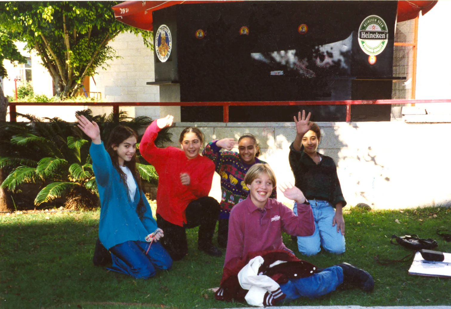 Windows' first editorial board from Tel Aviv-Jaffa, 1994. Feeling that peace is around the corner.