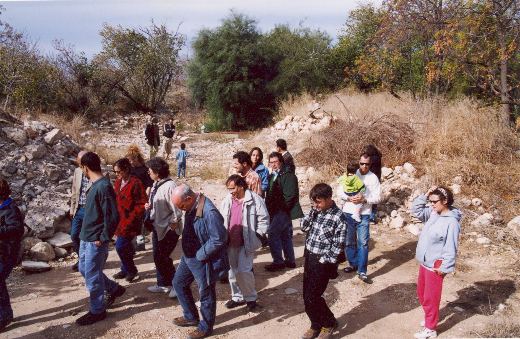 Reaching out to the general public to raise awareness to topics often ignored by mainstream media and to encourage a more critical discourse. A tour to Galilee, Winter 2001.