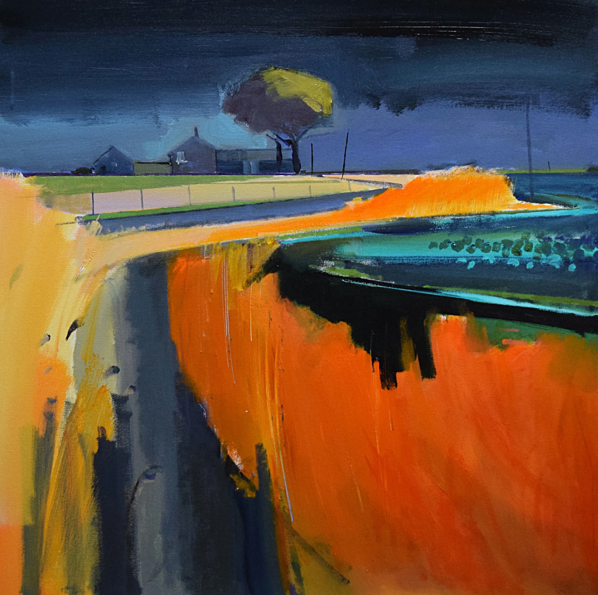 Winter evening, Friskney, Jan 2019