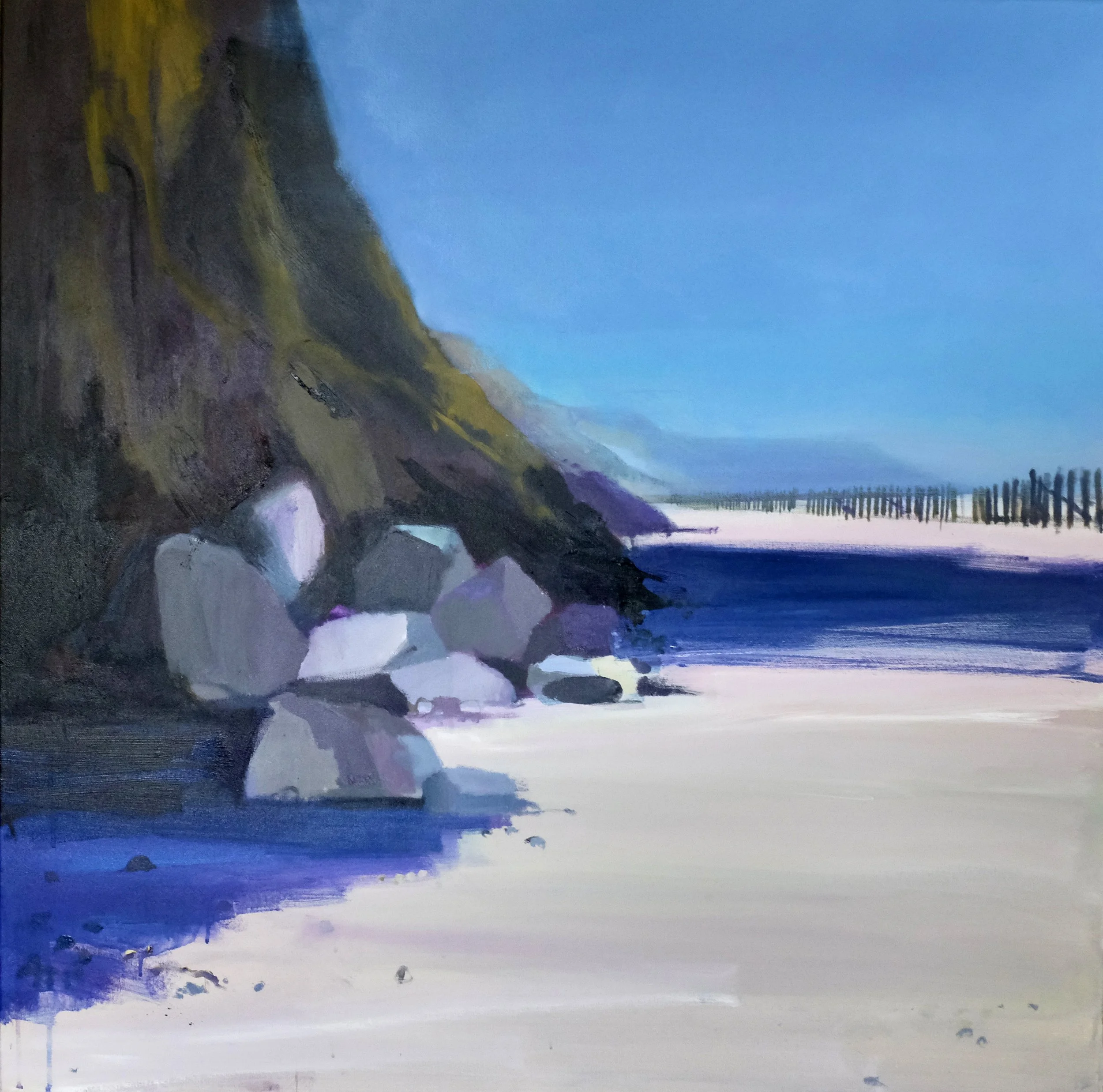 Looking down the beach towards Overstrand. April 2026