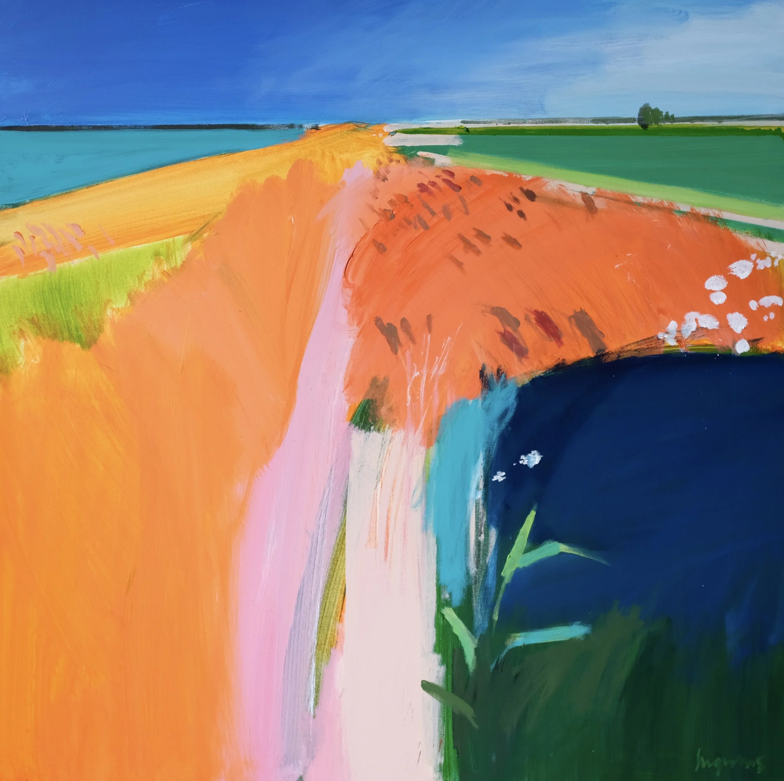 Long Ditch on a Windy Day, June 2026
