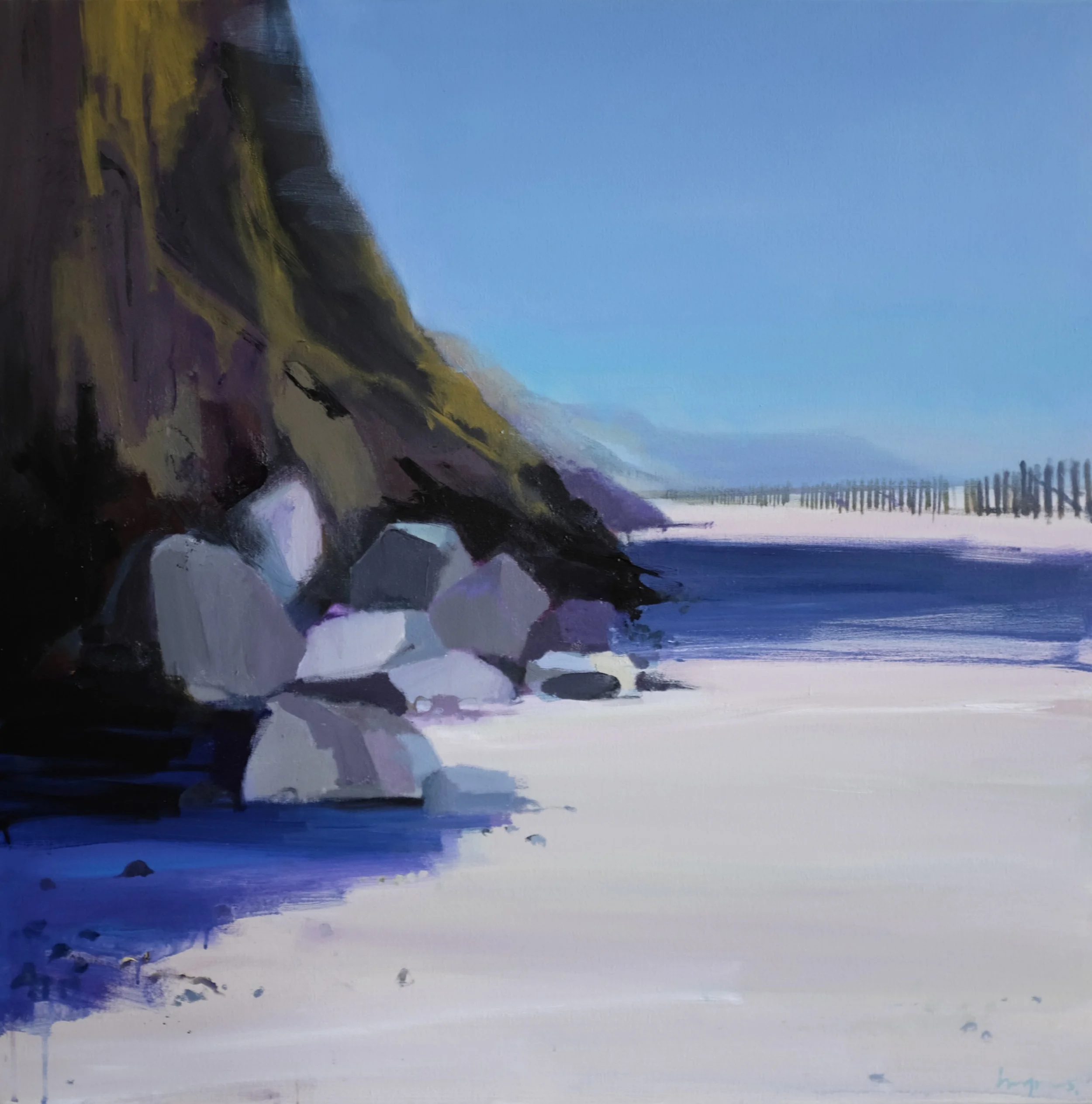 Looking down the beach towards Overstrand. April 2026