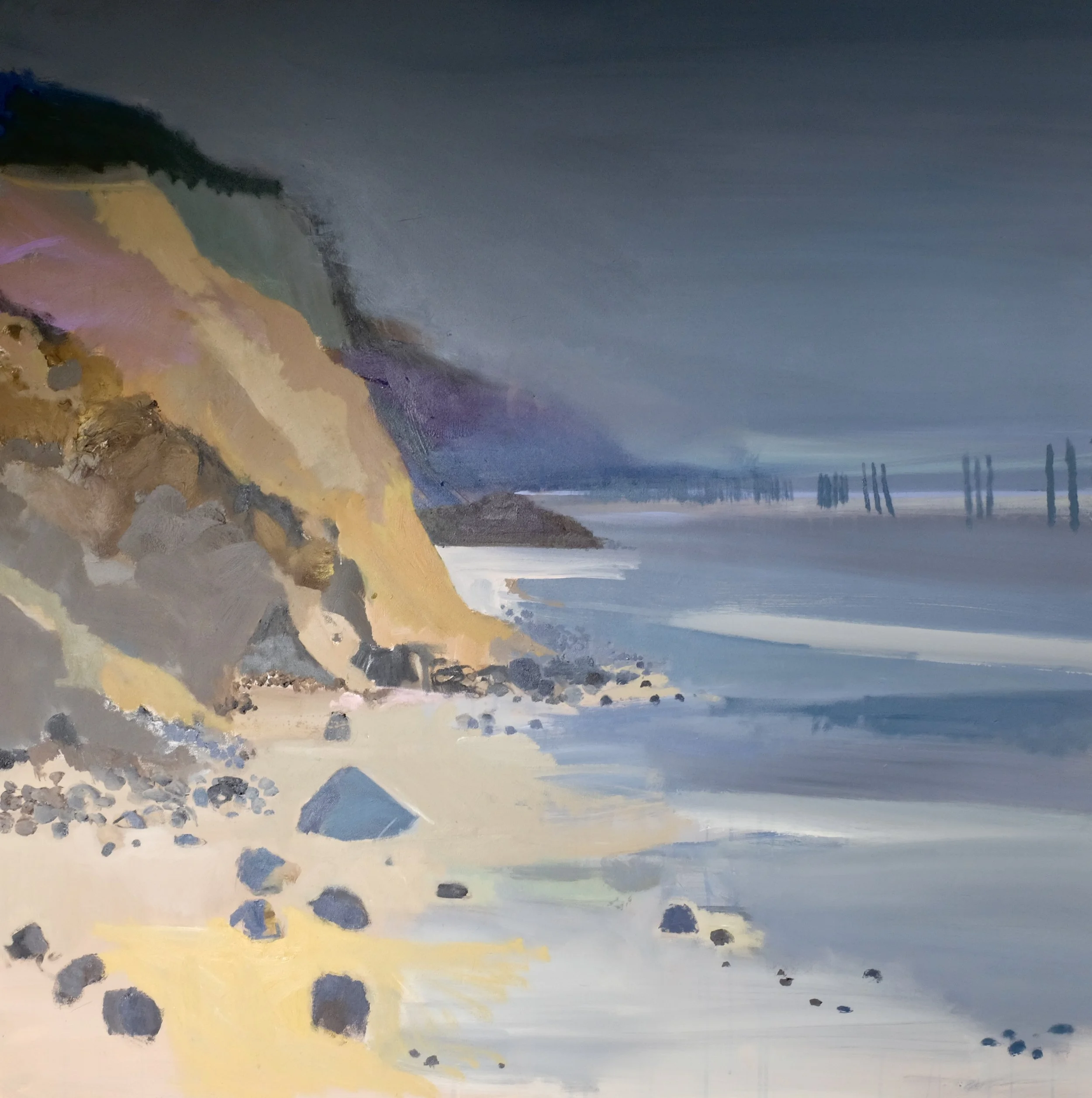 Trimingham Beach in the rain, March 2026 