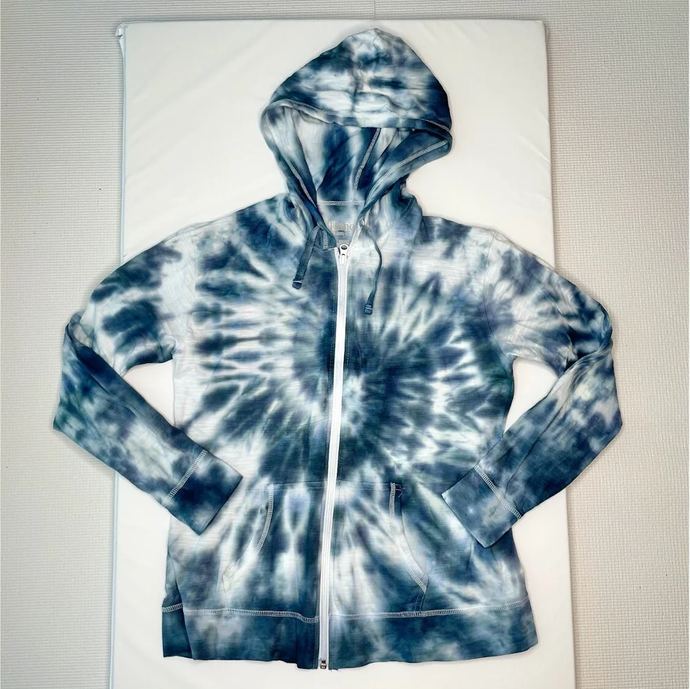 Women's Light Zip Up Tie Dye Hoodie - Customizable: You Pick Colors (Option  to add embroidery for additional cost) — Surfset New York City