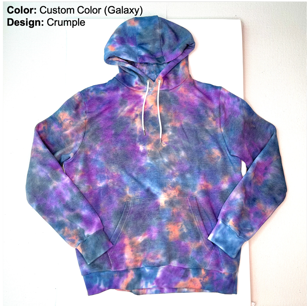 Unisex Tie Dye Hooded Tie Dye Sweatshirt - Customizable: You Pick Colors —  Surfset New York City