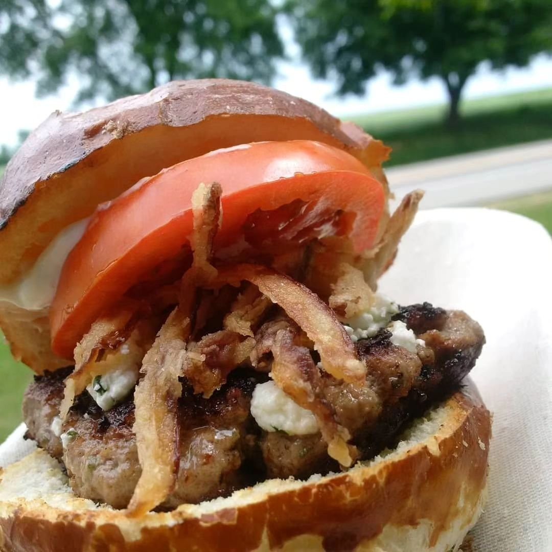 Food Truck Frenzy Season Opener Tonight!!!

Come for dinner and say hello, we are super excited to start out another season at our OG food truck park.

Tonight we will feature our Lamb and Goat Cheese Burger while supplies last 🤤🤤

All your Schmuck