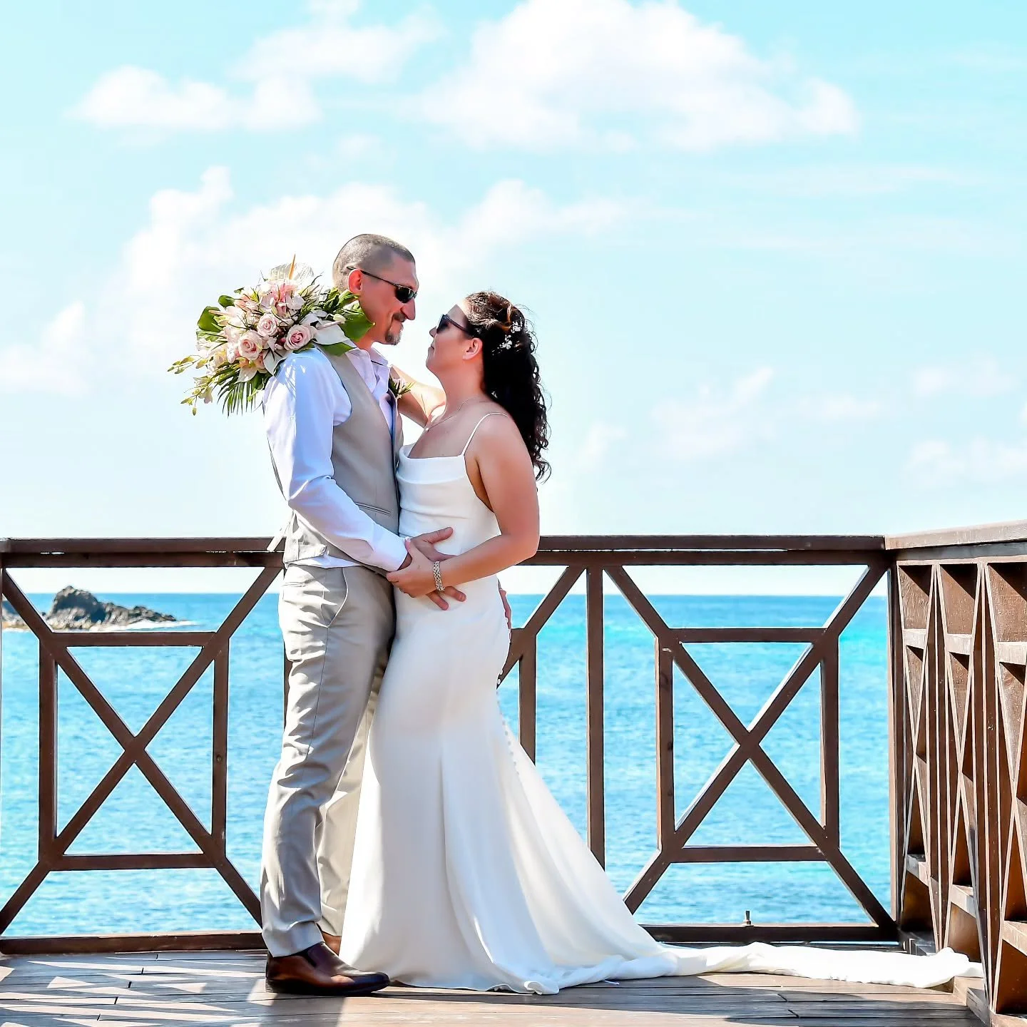 One year ago, two best friends got married ❤️

They say the first year of marriage is the hardest. They were right. It's been a doozy, but we made it so far, and as long as we have each other, then we can make it through anything.

Looking forward to