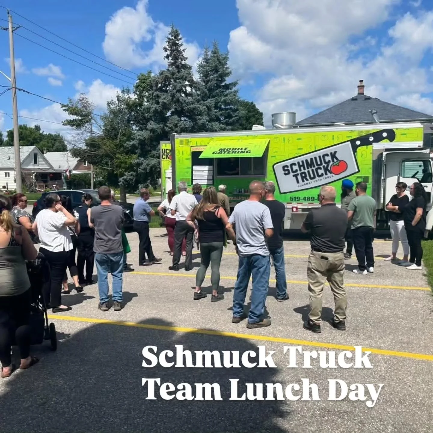 📣 Team Appreciation Lunch 

Your team works hard...give them some recognition with a SchmuckNAwesone lunch with us! Nothing says "we appreciate you" like lunch with the Schmuck Truck.

We have limited dates left this season to book for sta