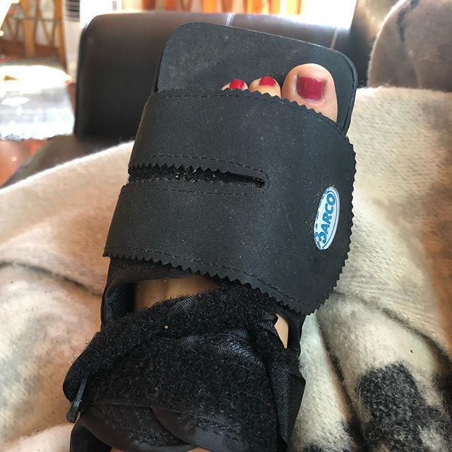 My kids often ask why I tell them to wear shoes in the barn. Now they know. Luckily I was the demonstration dummy. Now here’s to a beach chair for the last few weeks of summer! #momfail #statisticscatchesupagain