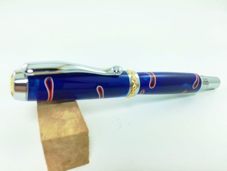 Chrome & Gold trim Triton Rollerball  A.jpg