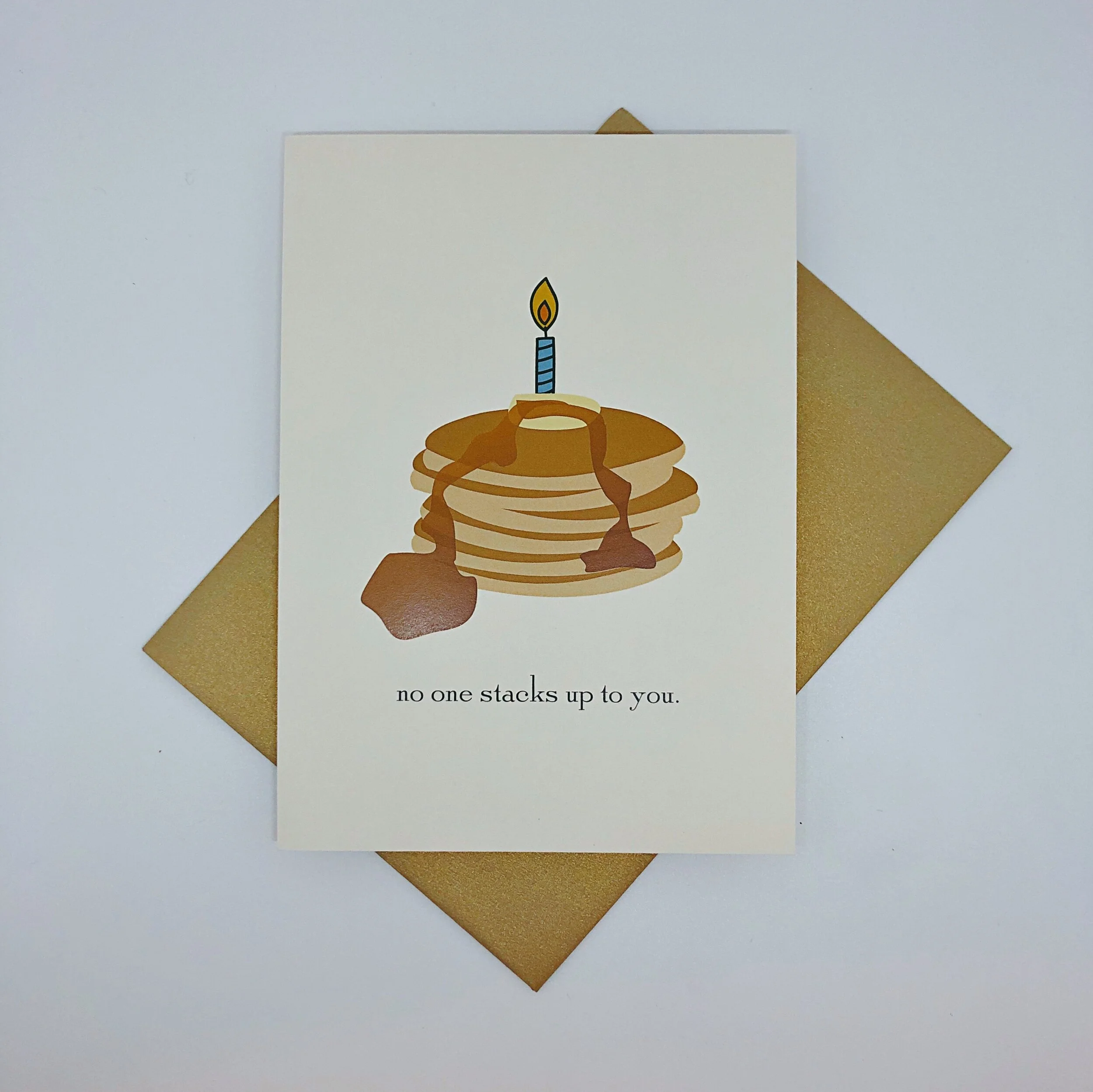 Birthday Card "No One Stacks Up To You"