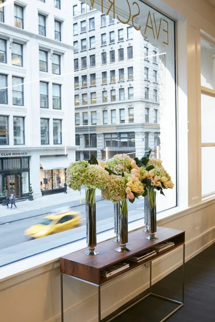 Arrangements at Eva Scrivo Salon