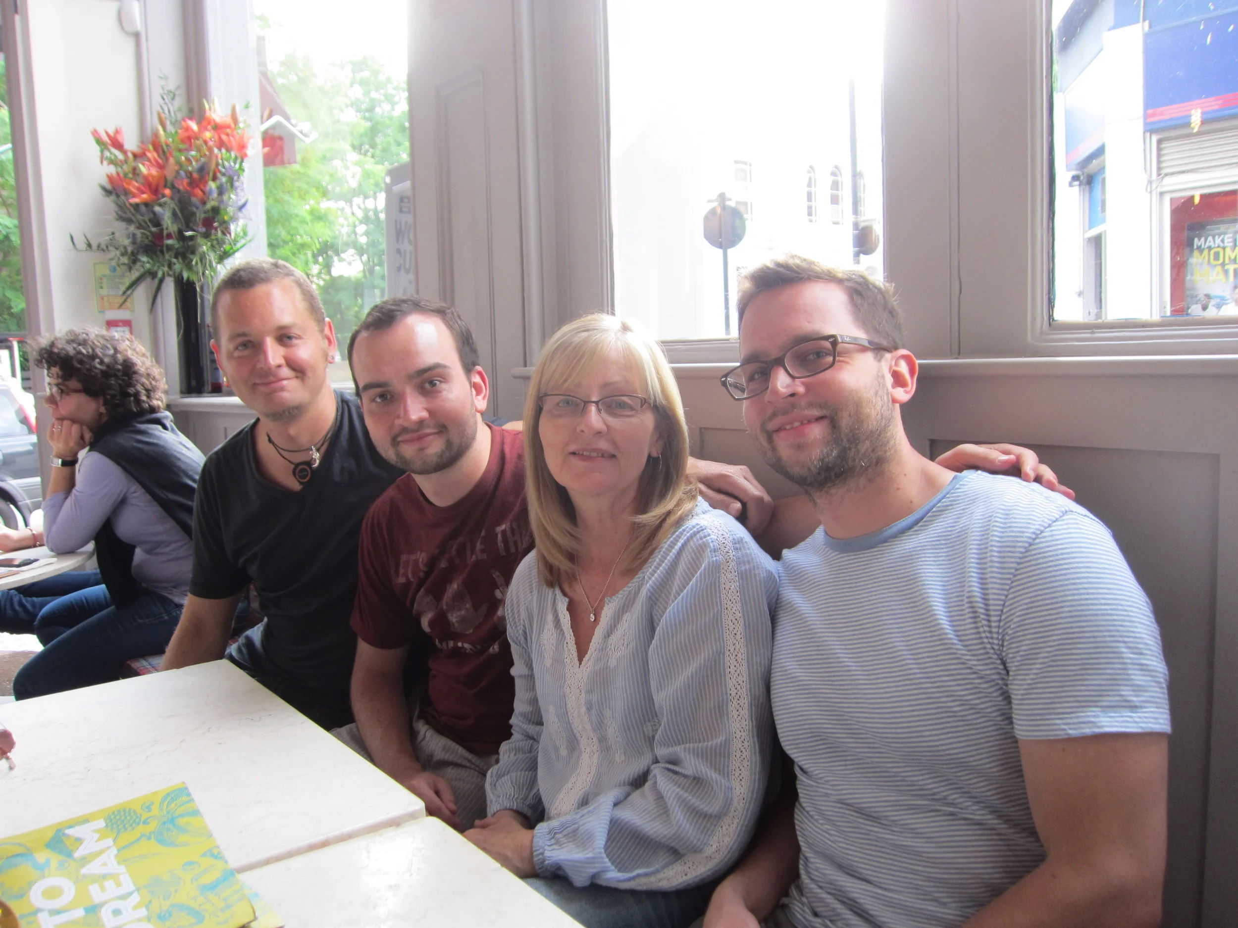  Me and my guys at the Truscott Arms
