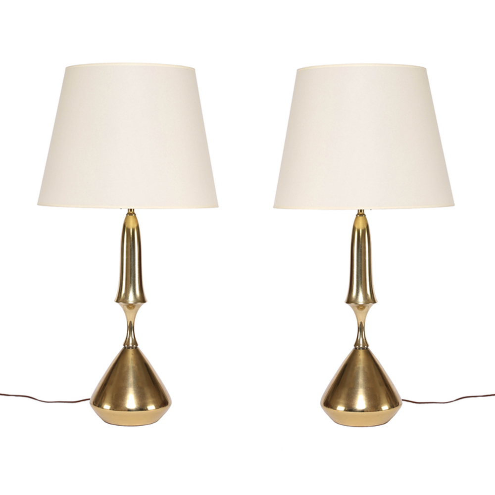 Vintage Brass Table Lamps Sedgwick, Brass Lamp Table