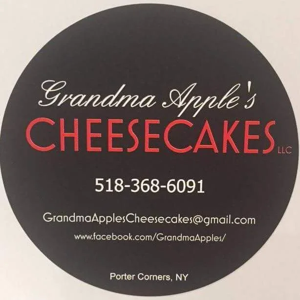 Grandma Apple's Cheesecakes, LLC 518.368.6091 www.facebook.com/GrandmaApples Established in 2017, after years of prompting by family and friends, Grandma Apple’s Cheesecakes, LLC provides “handcrafted cheesecakes from Grandma’s kitchen to yours!” Grandma Apple as she’s lovingly known by her grandchildren has mastered a rich and creamy cheesecake recipe that can now be shared with all of you.