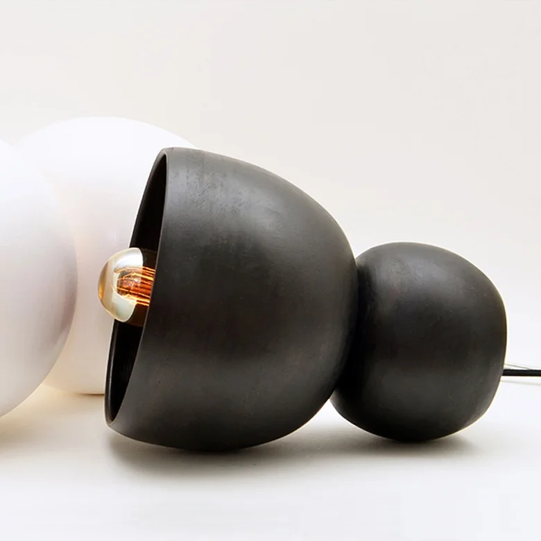 Black Porcelain Light