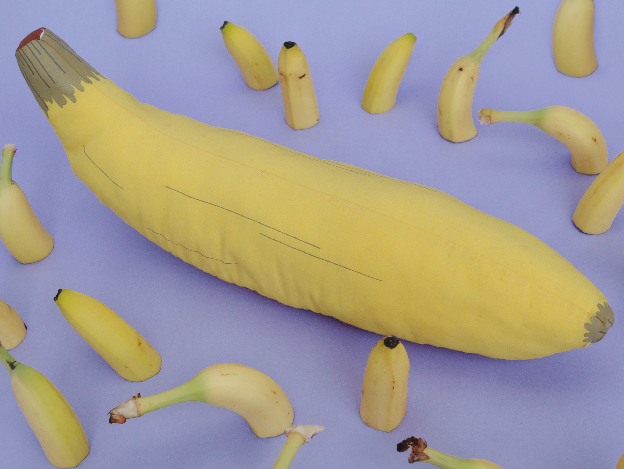 Banana Pillow,&nbsp;photo by&nbsp;Amanda Janowski