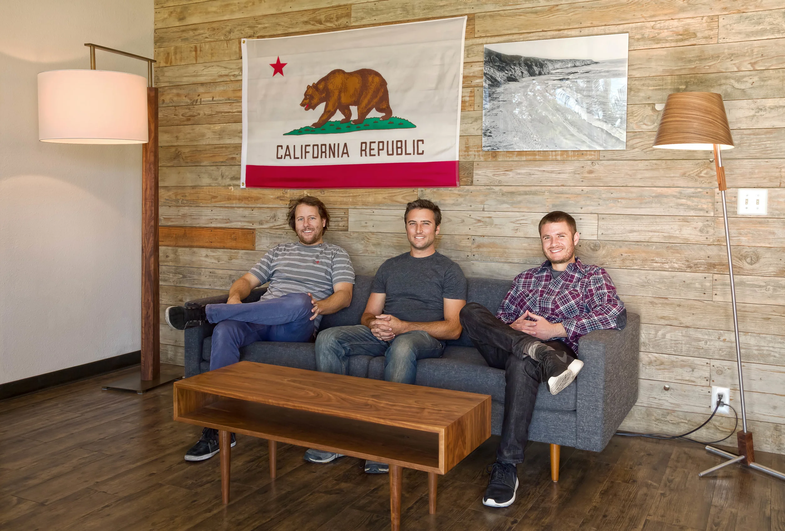Cerno Founders Nick Sheridan, Dan Wacholder, and Bret Englander, 2015