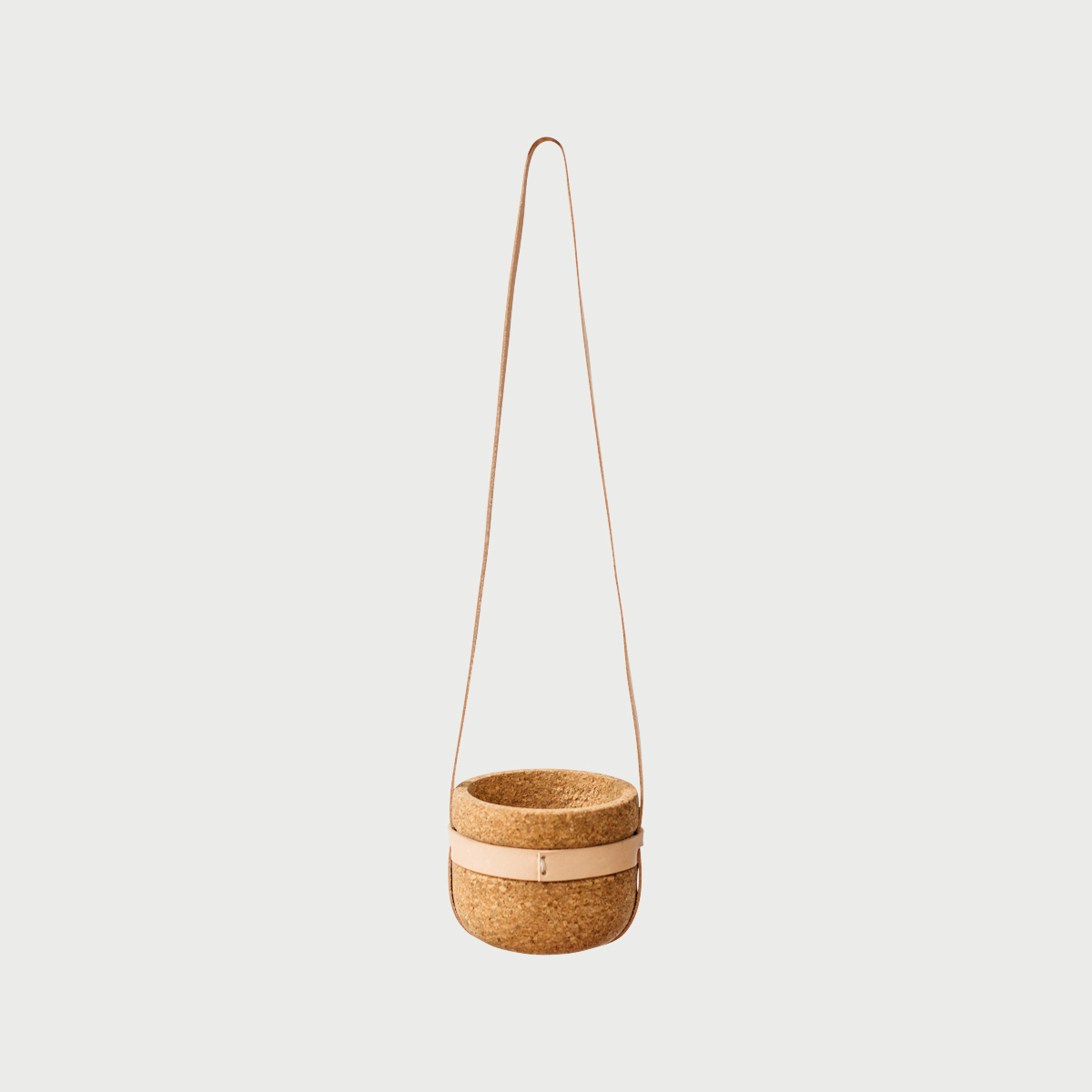 Copy of Leather Strap Hanging Planter