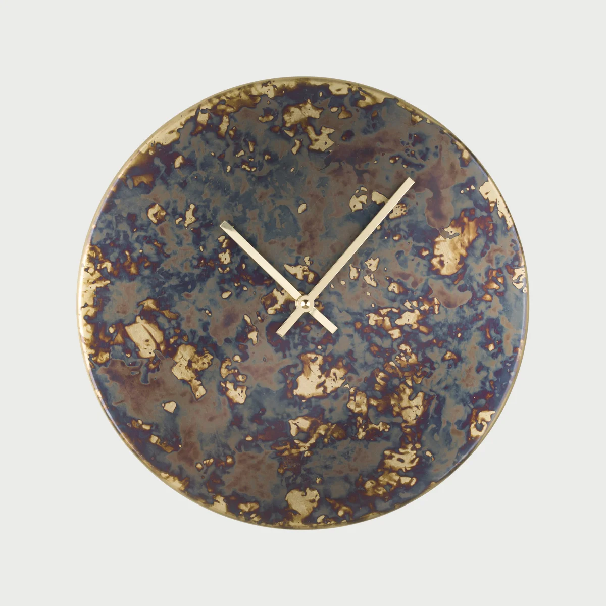 Patina Clock - Polychrome