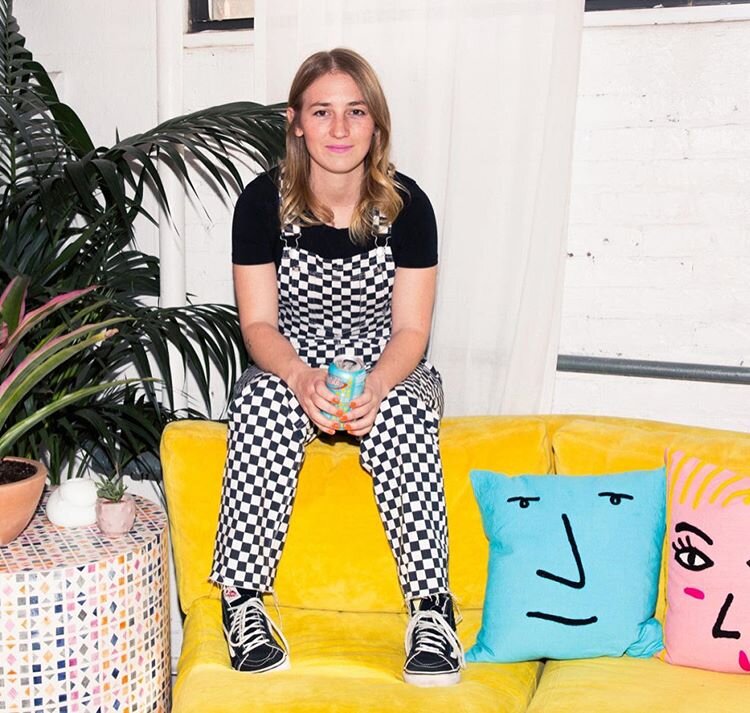 Taking a break with a Brooklyn-based WorkOf designer, Aelfie.