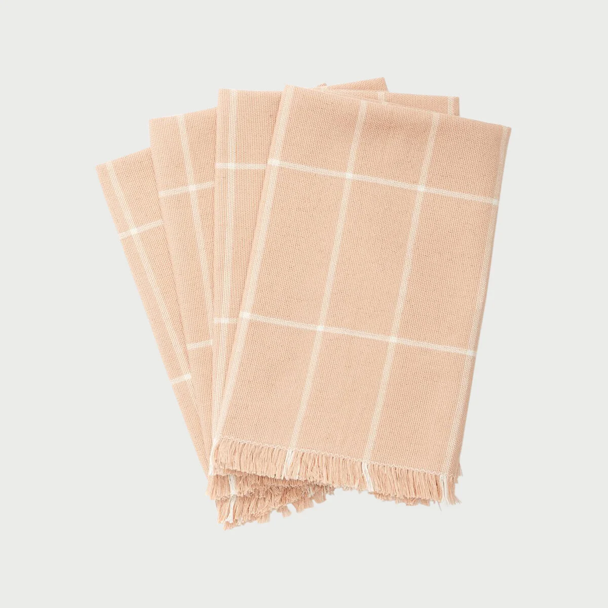 minna Peach_Grid_Napkin.jpg
