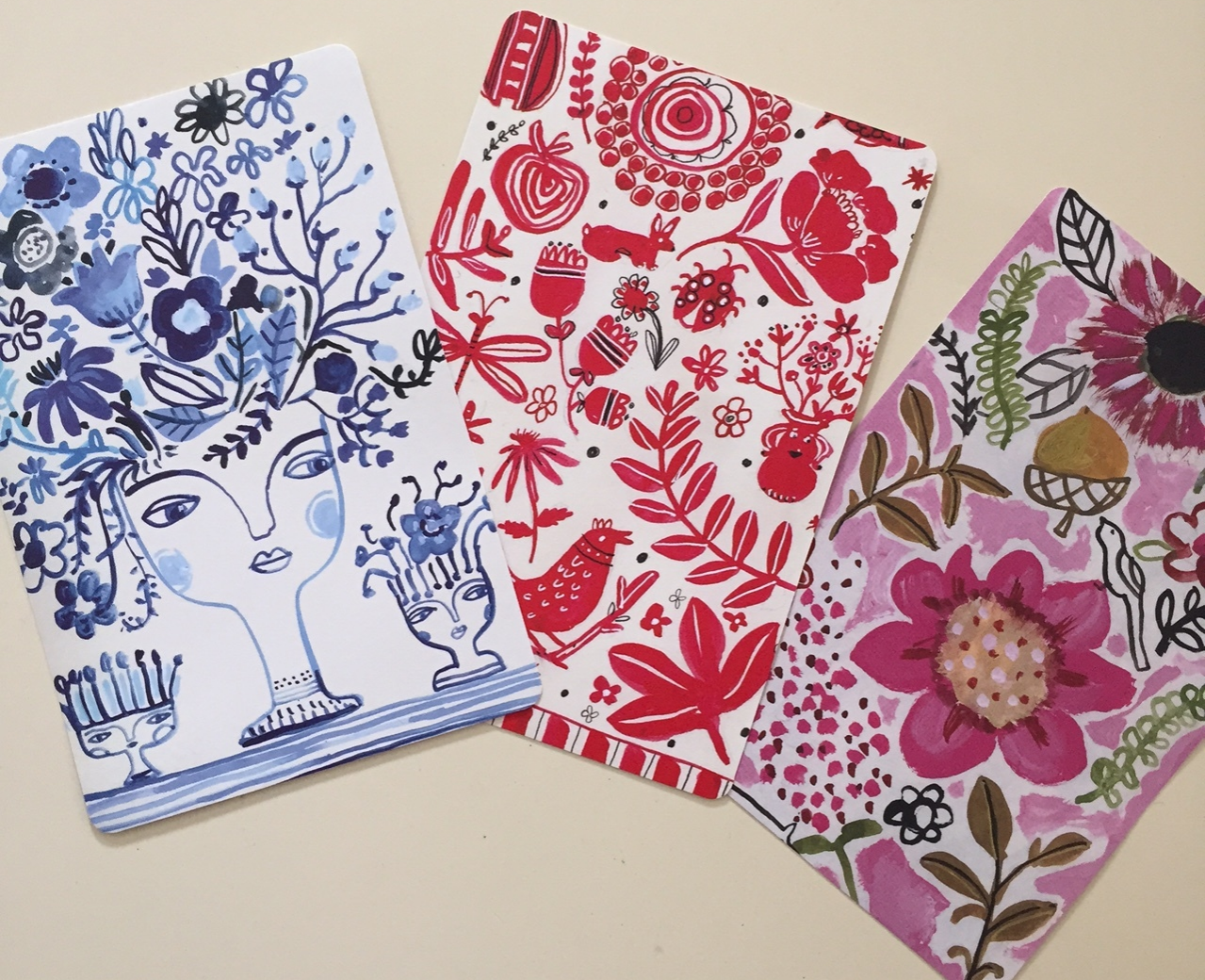 Complete with stunning postcards to mail!