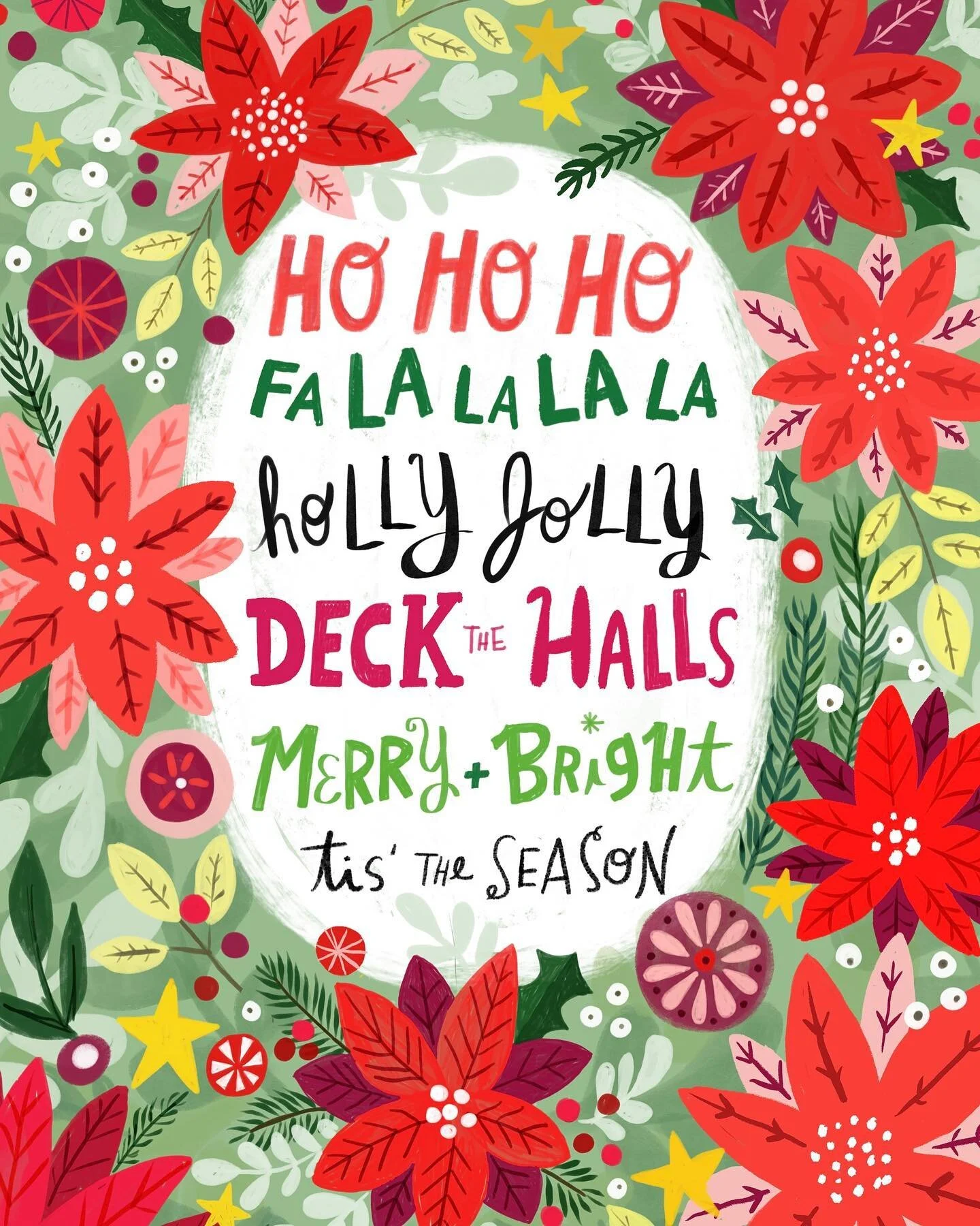 I adore this poinsettia placement from @laurenmincolowen - it has the perfect pops of color and a dazzling array of lettering!!!
.
.
.
#laurenlowen #laurenmincolowen #jennifernelsonartists #artlicensing #artagent #artagency #surfacedesign #stationery