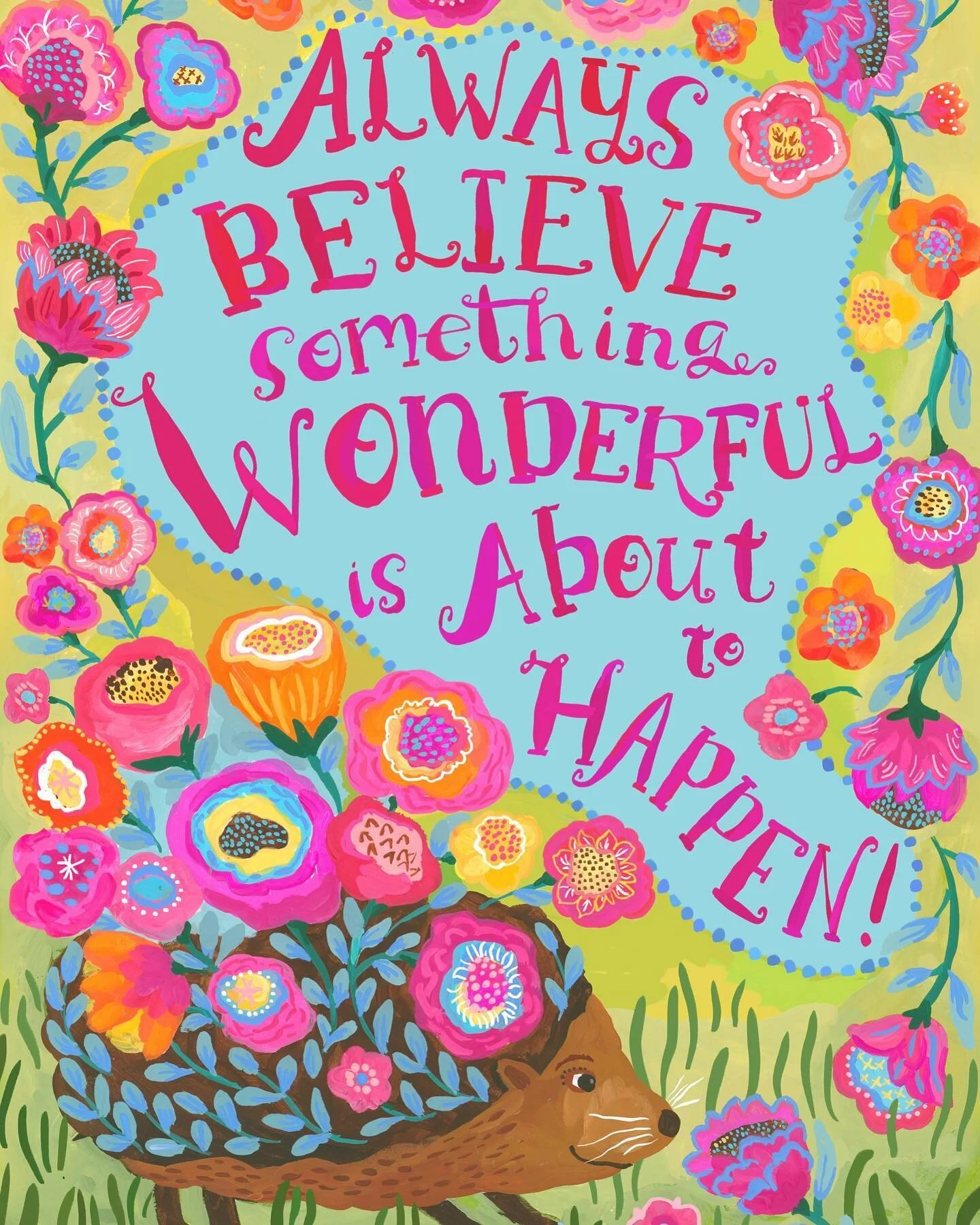 Today, we are super duper psyched to introduce you to a NEW ARTIST- that's right; it's an artist announcement!!!

@paintingbauer&rsquo;s marvelous masterpieces have us dazzled. From collage, to gouache, acrylic, oil, watercolors, digital--Stephanie B