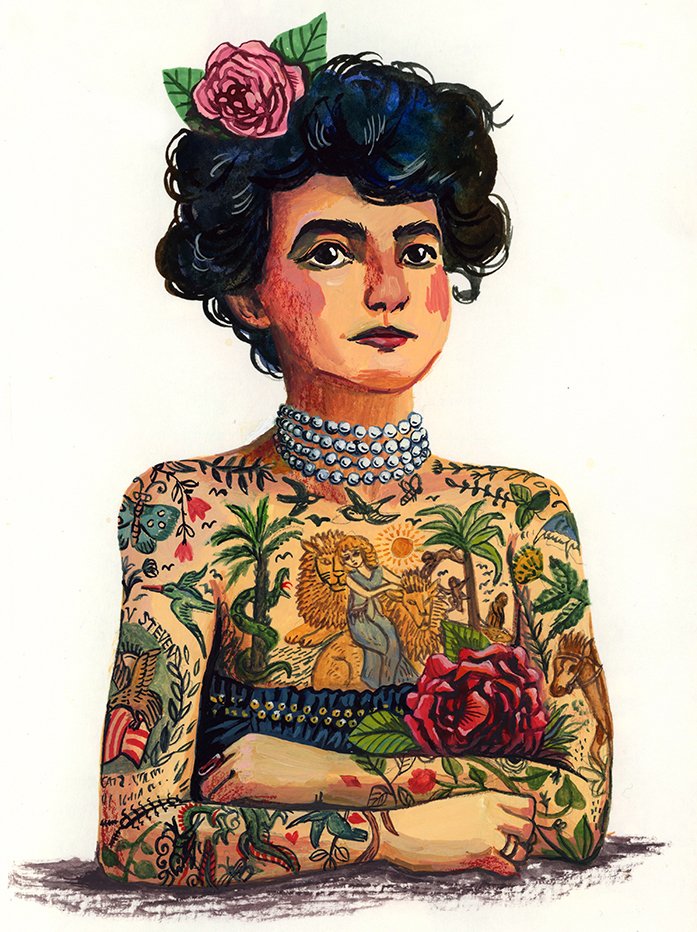 MiriamBos_NFS-PRINT-PORTRAIT-maud-wagner-tattoo-lady.jpg