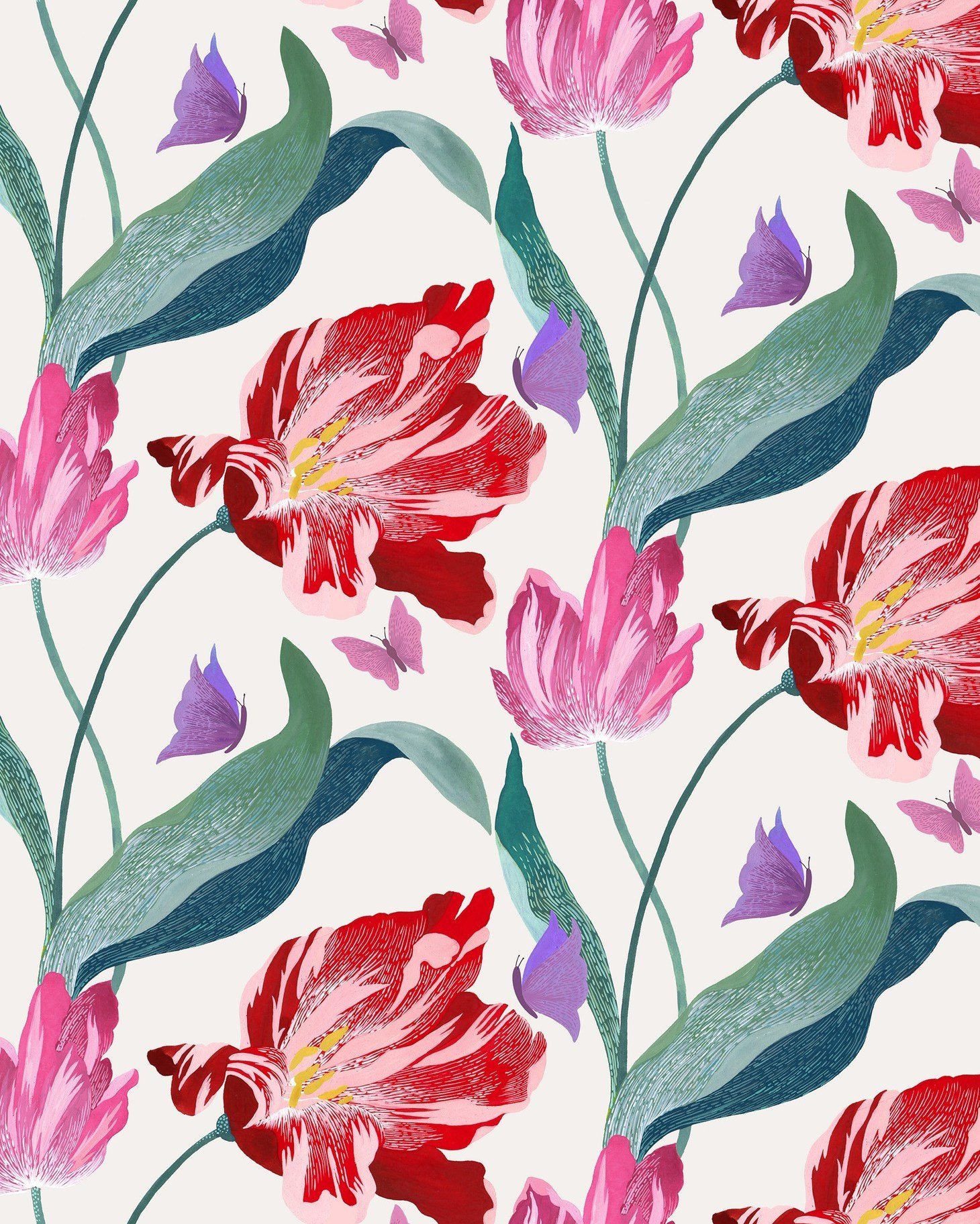 Beautiful flowers and butterflies from @malingyllensvaan! 🦋🌺

 #surfacedesign #artlicensing #tippitytopbestestartever #artagent #jennifernelsonartists #artagency #surfacedesignagency #nature #floraldesign #floral